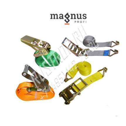 Ремни для стяжки груза (Magnus-Profi) 12 м ширина 100 мм